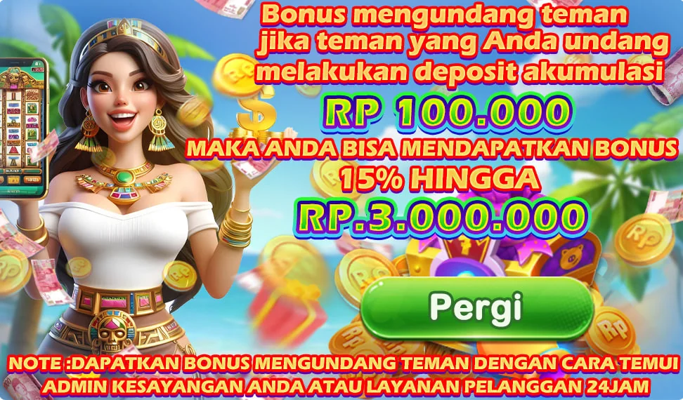 Bonus mengundang teman